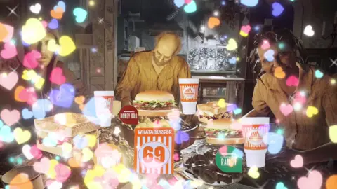the baker family lowkey eats at whataburger #residentevil7biohazard 