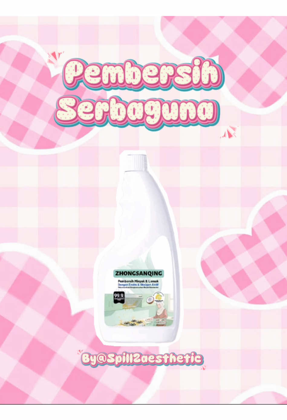 Rekomendasi semprotan pembersih serbaguna,pembersih dapur ,pembersih kulkas zhongsanqing #pembersihdapur #pembersihkulkas 