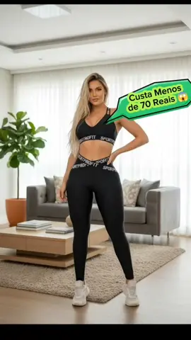 👀 Quem disse que estilo e conforto não cabem no bolso? Esse conjunto tá surreal de barato! ⚡ #Achadinhos2025 #FitnessLook #PromoDoDia #Ofertas  #GymStyle 