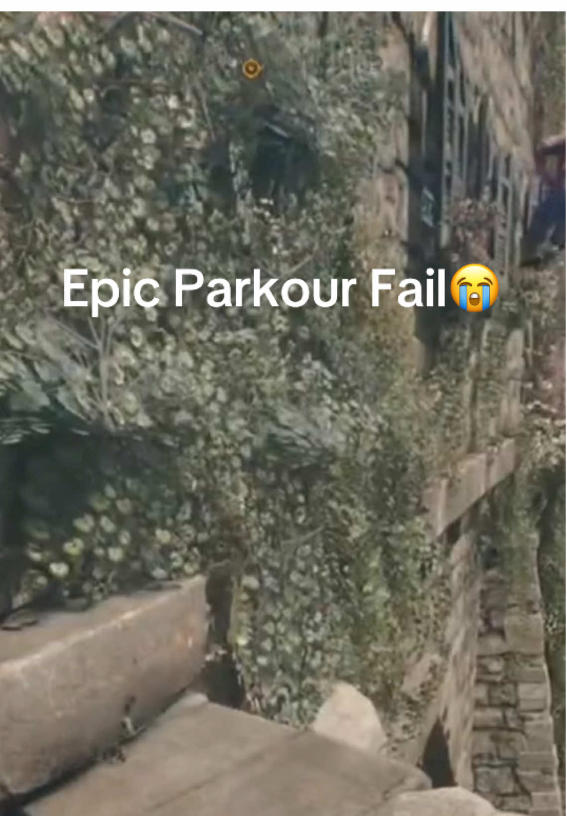 Tried to wall run and failed 😭 #dyinglight #dyinglightthebeast #fyp #GamingOnTikTok #parkour #gaming 