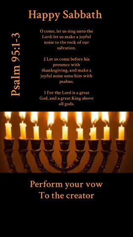 O come, let us sing unto the Lord: let us make a joyful noise to the rock of our salvation. 2 Let us come before his presence with thanksgiving, and make a joyful noise unto him with psalms. 3 For the Lord is a great God, and a great King above all gods. 4 In his hand are the deep places of the earth: the strength of the hills is his also. 5 The sea is his, and he made it: and his hands formed the dry land. 6 O come, let us worship and bow down: let us kneel before the Lord our maker.