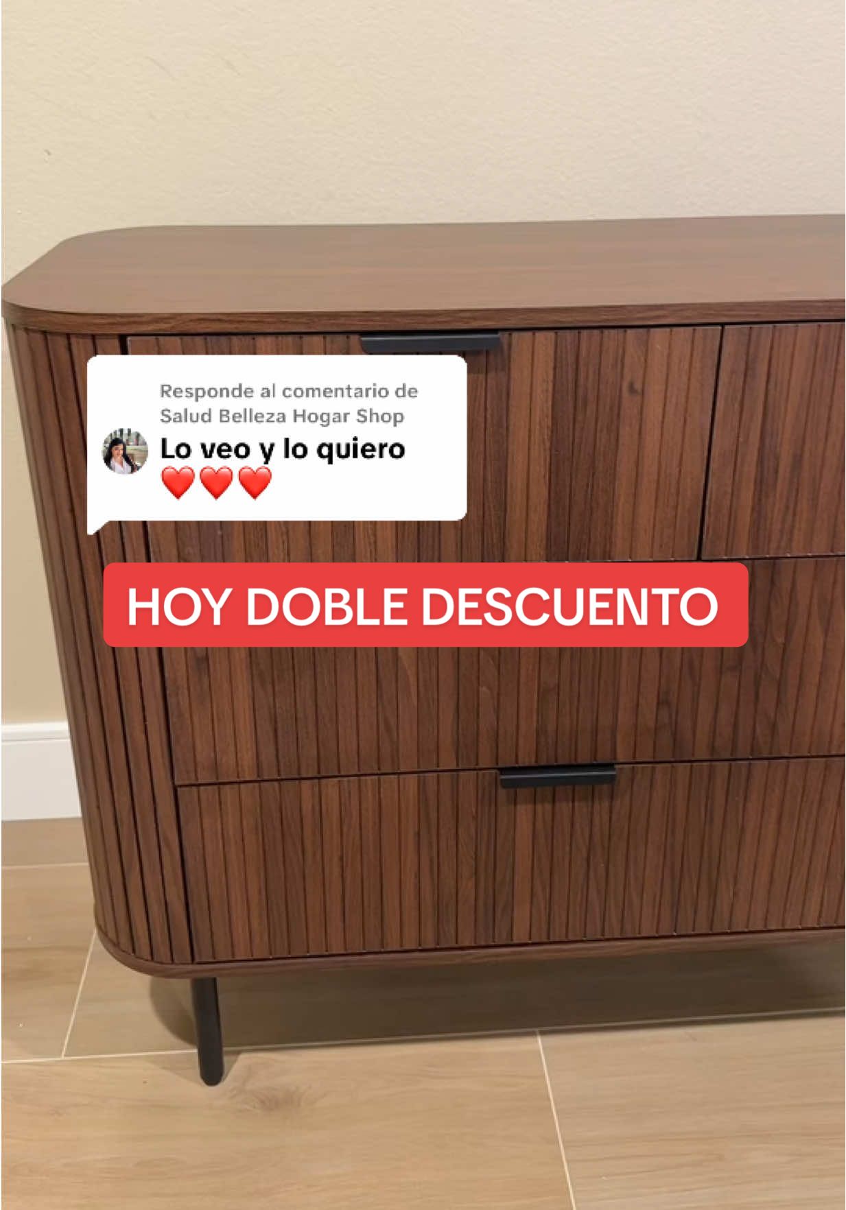 Respuesta a @Salud Belleza Hogar Shop @ONBRILL OFFICIAL #fallfreshness #tiktokshoprestock #dresser 
