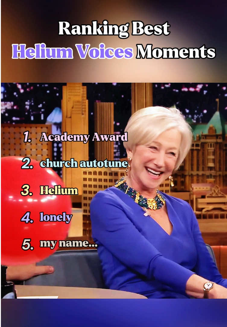 Ranking The Best Helium Voices Moments #shorts #celebrity #impression  #ranking