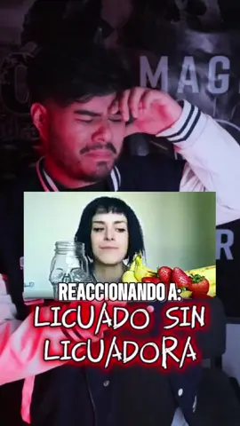 Reaccionando a: LICUADO SIN LICUADORA 💀 #magnohorror #licuadosinlicuadora #videospertubadores #reaction #videoreaccion 