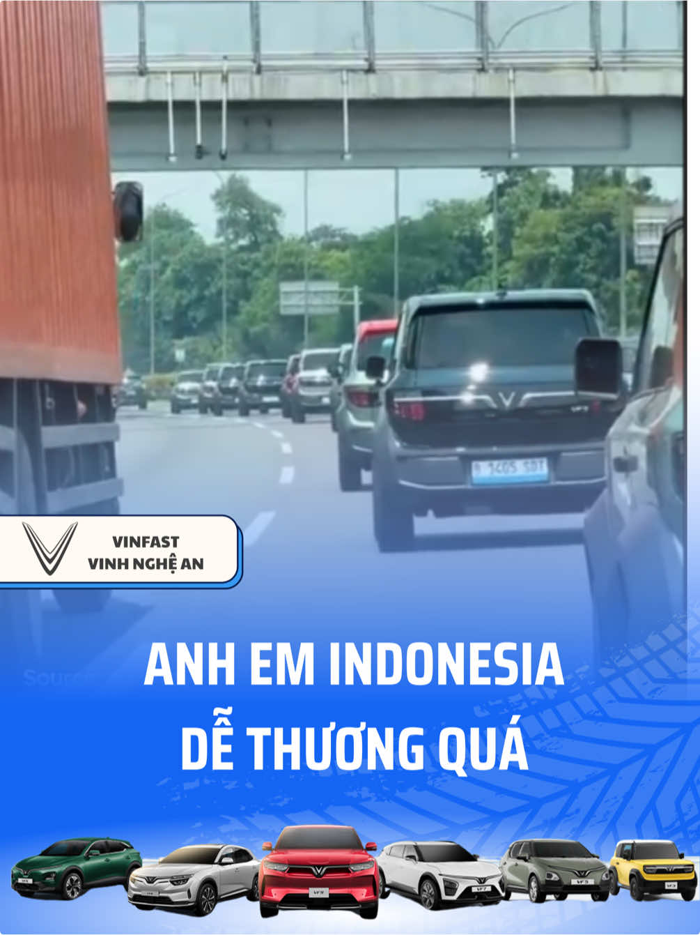 Anh em ở Indonesia chơi xe có gu quá #vinfast #vf3 #vinfastindonesia #vinfastvinh 