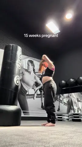 Feeling like an absolute unit at the mo  #pregnant #Fitness #martialarts #martialartist #kickboxing 