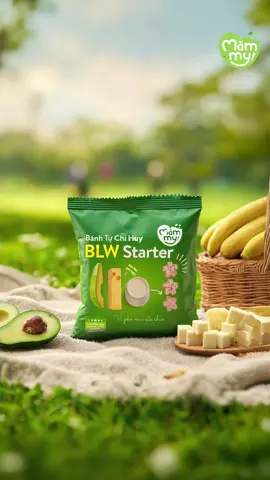 Đón chờ siêu phẩm của BÁNH ĂN DẶM TỰ CHỈ HUY - BLW STARTER của Mămmy.  Dòng bánh ăn dặm đầu tiên ở VN được thiết kế đặc biệt dành cho phương pháp ăn dặm tự chỉ huy….  Các mẹ cùng đón chờ xem em này sẽ mang đến công dụng và lợi ích tuyệt vời nào cho bé yêu nhé 🥰😍 Đố các mẹ dòng bánh BLW này có mấy vị? 😉 #B#BLWStarterB#BanhAnDamTuChiHuyB#BeTuLapMeYenTamA#AnDamBLWMămmy