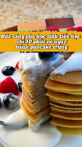 Bữa sáng siêu tốc mà vẫn đầy đủ dinh dưỡng #nauan #amthuc #nauancungtiktok #cookingtiktok #trending 