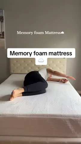Sin duda lo que mi cuerpo nexecitaba para descansar por las noches ✨☁️ #memoryfoammattress #mattressinabox #tiktokfinds #mattress #goodnightsleep 