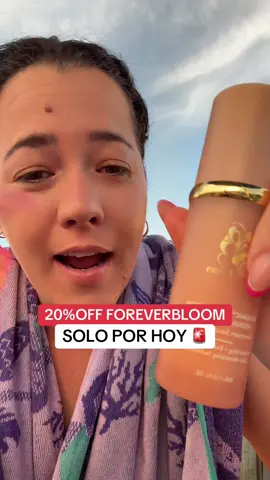 SOLO POR HOY 🚨🚨🚨 Disclaimer: El precio mostrado es el vigente al momento de la grabación y puede cambiar. Las promociones pueden tener restricciones o disponibilidad limitada #foreverbloom #sunprotection #biomimicfoundation