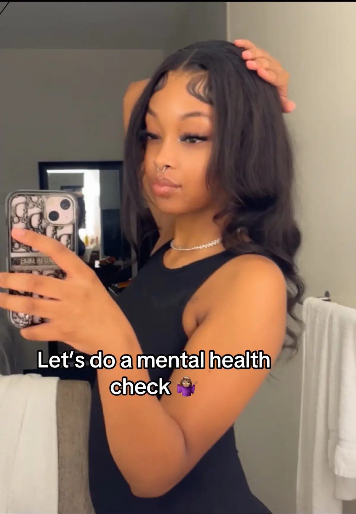 I’ll go first🧡🩵🤎🖤#viral #followme #fyp #prettygirl 
