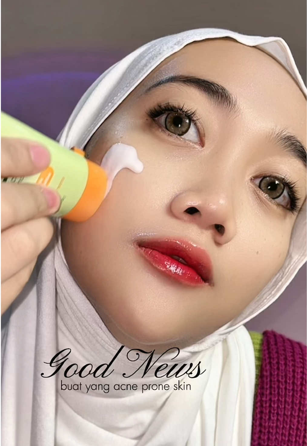 Good news !! Yg acne prone skin dan sensitif wajib banget pake susncreen ini @Hanasui Official  #VOVHANA02 #hanasui #hanasuisunscreen #lightweightsunscreen 