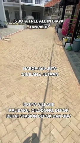 *Druya Vilage* Cilodong Depok - Belakang Alun-alun Kota Depok Rumah 2 Lantai Kamar Tidur 3 Kamar Mandi 2 Ruang Tamu  Dapur Harga  : 869 Juta Sudah Free All In Biaya Tanpa DP Spek Bangunan :  Pondasi Batu Kali + Cakar Ayam Lantai Granit  Atap Genteng Beton dinding Bata Ringan kusen Alumunium pintu Teakwood  rangka atap baja ringan listrik 2200w Instalasi Listrik Broco/Setara Closet Duduk  Jetpump + Toren 500L jumlah 26 unit, sisa 3 Unit. Payment :  - Cash  - KPR Minat dan Survei bisa hubungi Mas Novianto (WA. 085770045511) #fyppppppppppppppppppppppp #dekatstasiundepok #rumahtanpadp #rumahdpnolpersen #rumah2lantai 