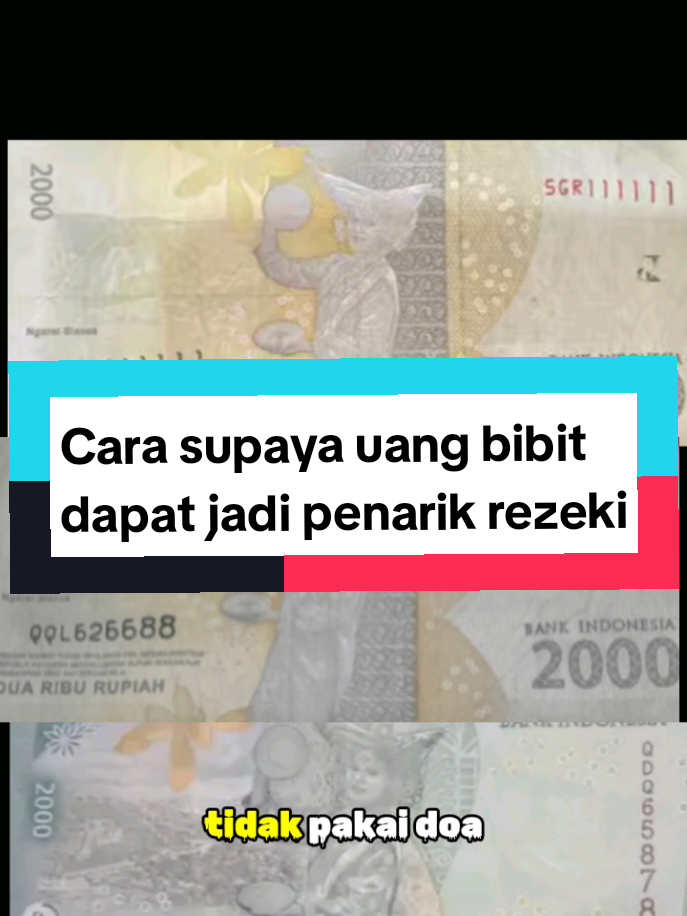Membalas @bunda010775 cara mengaktifkan uang bibit penarik rezeki #uangbibit #uangbibitganjil #uangbibitgenap #uangbibitganjilgenap #uangbibit786 