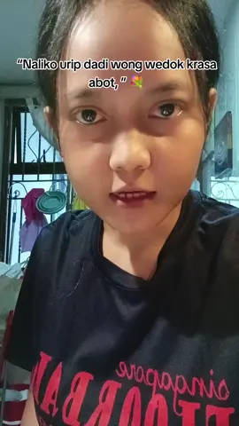 “bahagiamu dudu tanggung jawab wong liya, nanging tanggung jawabmu dhewe.” 