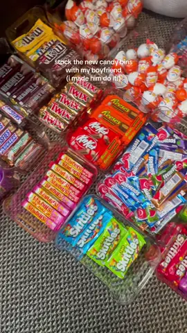 he enjoyed it don’t worry😂 what are yall choosing??🤔🍫🍬#SmallBusiness #candy #restock 