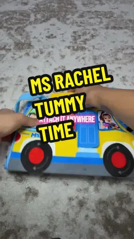 Ms. Rachel Tummy Time Activity Bus Play Mat makes tummy time more engaging with sensory toys, mirrors, and interactive play designed for baby learning. This play mat helps develop motor skills while keeping little ones entertained and stimulated. #msrachel #babylearningtoys #tummytime #sensoryplay #babydevelopment 
