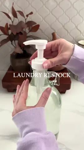 when everything runs low just in time for my restock day 😌✨ #restock #asmr #organizedhome #amazon #amazonfinds @Sam’s Club @ARM & HAMMER Laundry @Tide Laundry @Seventh Generation 