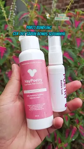 Hay poetry feminine wash  cek out sabun bonus srum #poetryfemininewash #femininecarekewanitaan  #femininewash  #haypoetry 