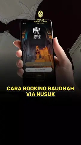 Cara booking Rawdah sekarang gampang banget lewat aplikasi Nusuk! 🌸 Ikuti step by step-nya biar lancar pas masuk Rawdah. ✅ Save video ini ✅ Share ke yang mau umrah #Umrah2025 #RoyalHaramain #Rawdah #Nusuk #umrahtips 