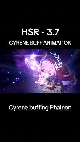WHY SHE IS SO PRETTY, OMGGGGG . . . #hsr #honkai #HonkaiStarRail #cyrene #animations 