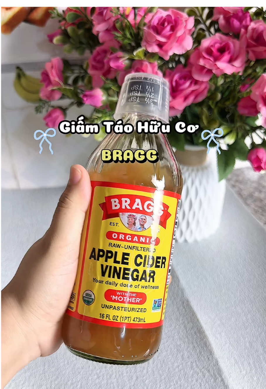 Giấm táo hữu cơ Bragg #goccuagiang9 #giamtao #bragg #giamtaohuuco #giamtaobragg 