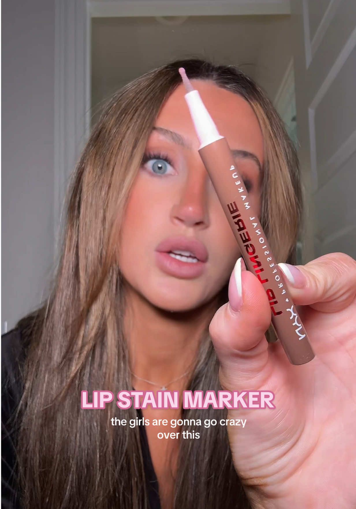 I FOUND MY DREAM LIP COLOR & IT WILL STAY ALL DAY! Shade: up to no good✨ #lipcombo #lipstainmarker #nyxlipstain 