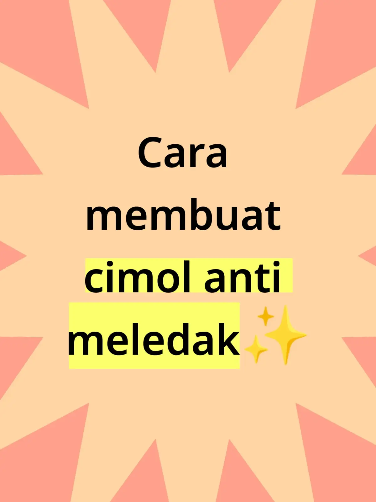 buat yang bikin cimol masih suka meledak boleh dicoba cara aku ya😋#cimolantimeledak #fyp #menggemaskan😍😘❤️ #baby 