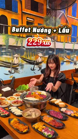Buffet Nướng + Lẩu chỉ 229xu mà chất lượng cỡ đó 😍 📍Gang Buk - 383 Trường Chinh, Thanh Xuân, HN #langthanghanoi #hanoi #xuhuong #cuoituandidau #foodhanoi #hanoiangingon #buffetnuonglau #gangbuk 