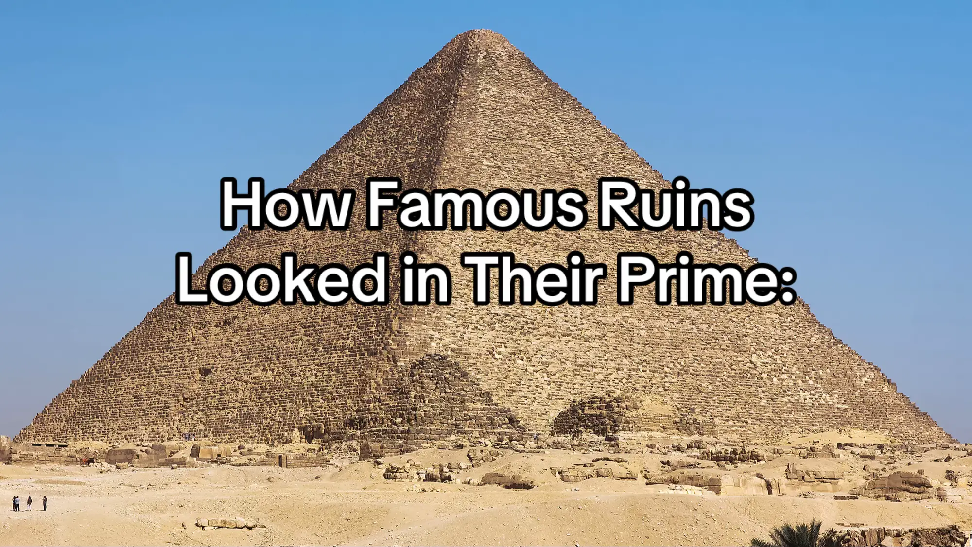 How Famous Ruins Once Looked Part 1 #architecture #HistoryTime #historytok 