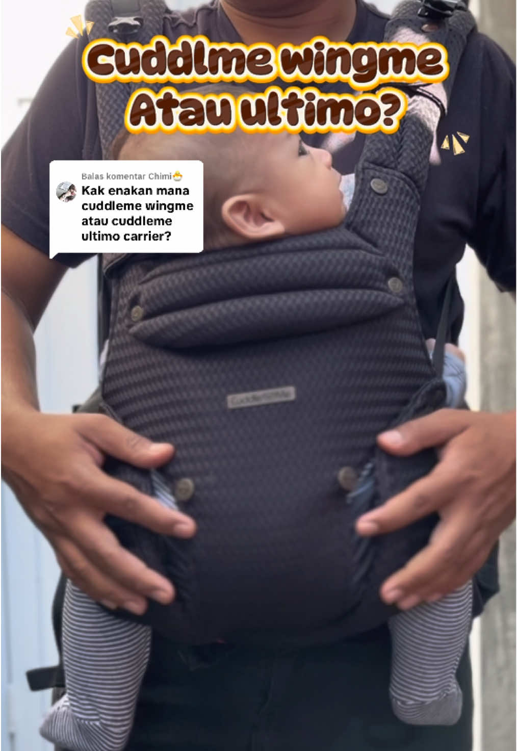 Membalas @Chimi🐣 warnanya cakep2 desainya elegan, aku rasanya jd pgn punya semua warnanya 😭😍  #cuddleme #cuddlemeindonesia #gendonganbayi #mshape #gendonganmshape 