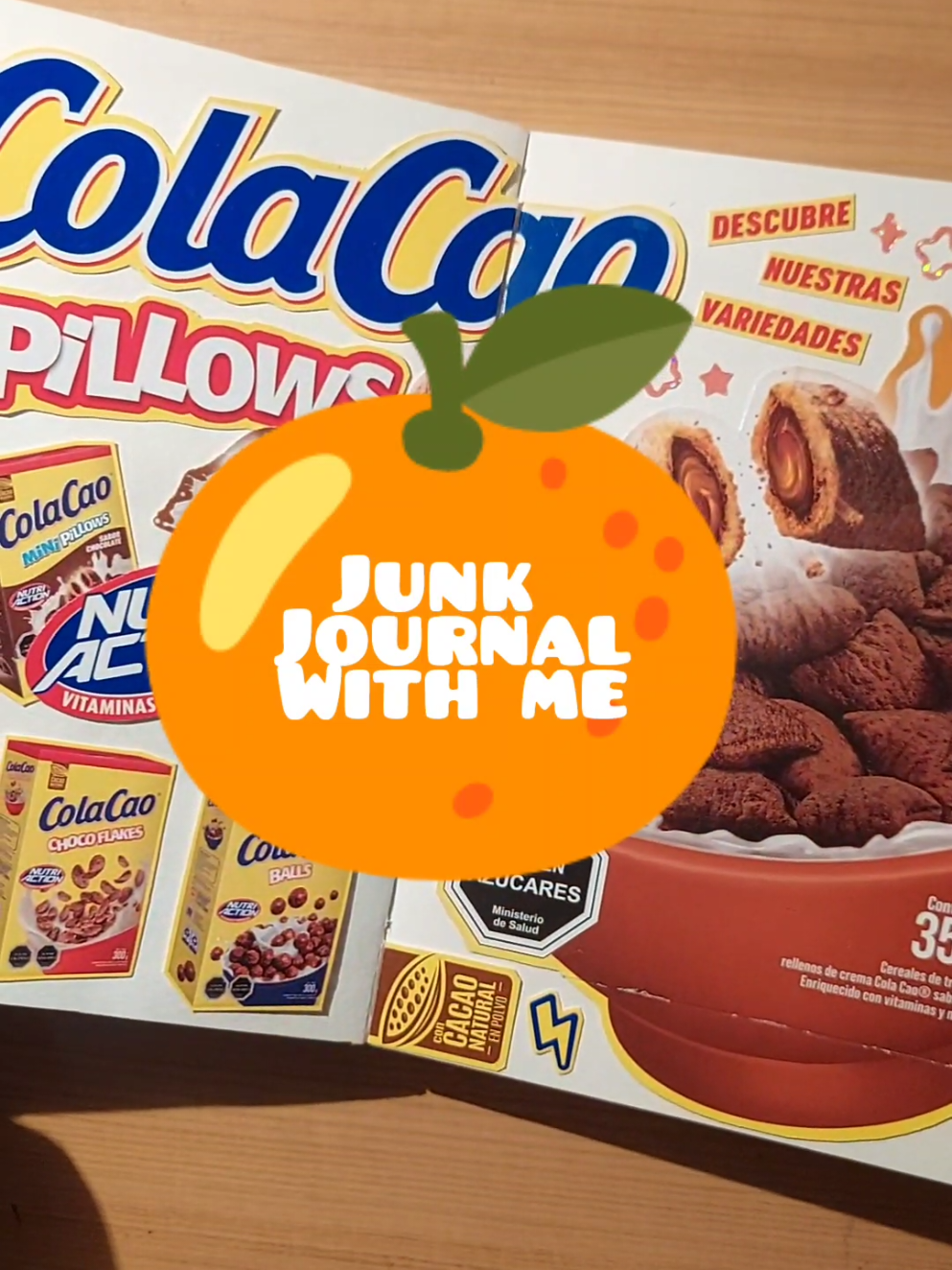 Respuesta a @oh_sang_woo #junkjournalideas #junkjournal #fyp #lentejas #colacao @ColaCao 