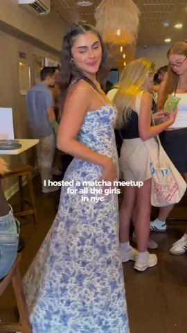 so much matcha and yapping it was amazing 