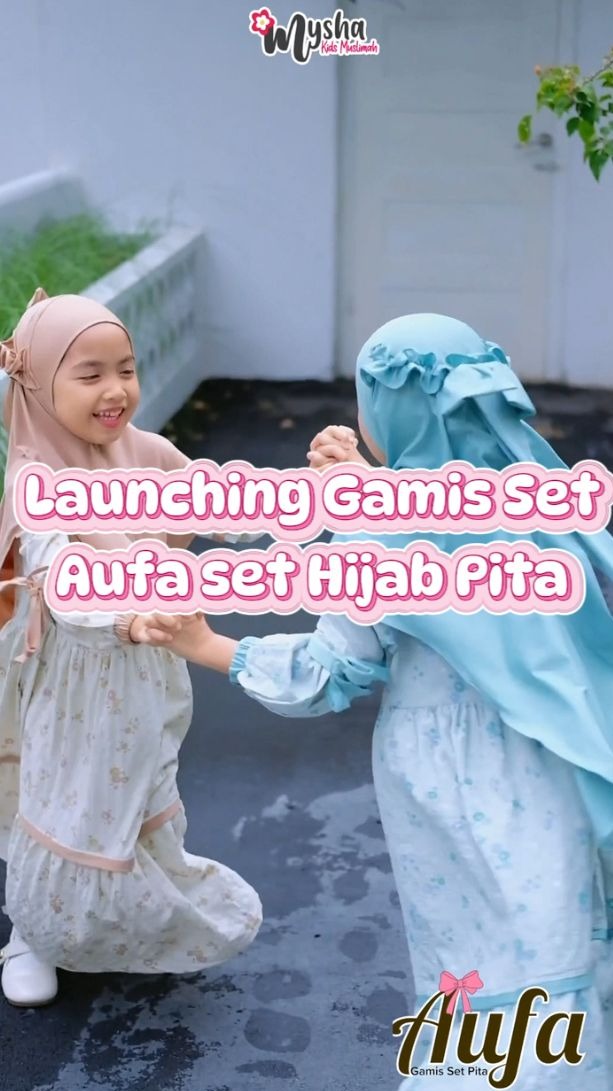 🌸 READY STOCK BUNDA! 🌸
Gamis terbaru kita, AUFA Set Hijab Bergo Pita, sudah bisa bunda pesan mulai hari ini 🎉

✨ Desain simple & anggun
✨ Bonus hijab bergo pita manis
✨ Nyaman dipakai anak aktif seharian

Pas banget buat dipakai harian sampai acara spesial, bikin si kecil tampil cantik & percaya diri 🤍

📦 Stok terbatas, yuk bunda langsung amankan sekarang sebelum kehabisan!

👉 Klik order sekarang!

#GamisAnakMuslimah #GamisAUFA #HijabBergoAnak #GamisAnakTerbaru #GamisSetHijab #BusanaMuslimAnak #MyshaKidsMuslimah #GamisAnakPerempuan #BajuMuslimAnak #HijabAnakLucu #GamisCantikAnak 