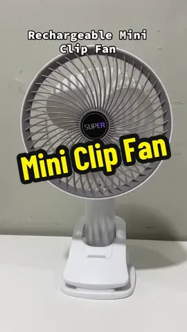 Rechargeable mini clip fan puede din desk fan at handfan🥰 #clipfan #deskfan #handheldfan #fypage 