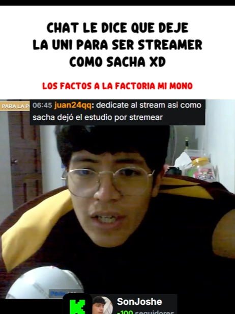 SERA FACTIBLE DEDICARME A STREMEAR??! 👀🔥 📲 SÍGUEME EN TODAS Y ÚNETE A LA SONARMY: 📸 IG: @Joshe_gi 🟢 KICK: SonJoshe 💬 DISCORD: https://discord.gg/KUSNxcJzNb #SonJoshe #ElMejorDelMundo #StreamerLatino #TeamSonArmy #KickStream #GamingPerú #ClipViral #Haxball #haxballargentina #Minecraft #minecraftmemes #minecrafthack #minecraftbuilding #cospobre #robloxfyp #robloxedit #robloxgames #AsistenciaÉpica #FutbolVirtual #FútbolConEstilo