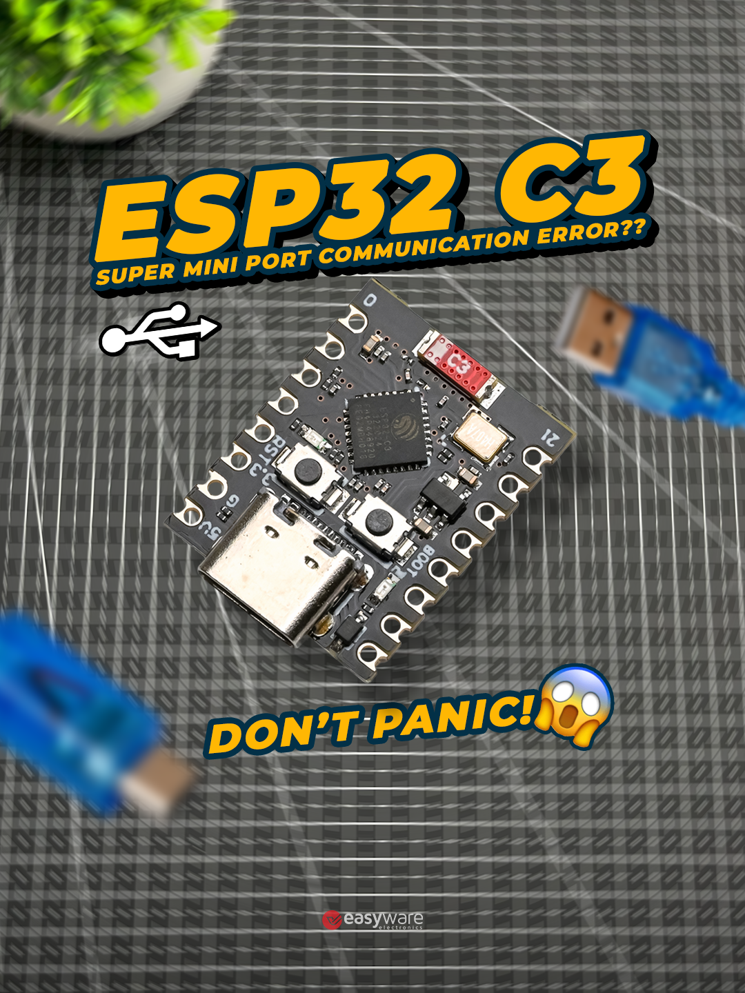 Hallo #RekanEasyWare ESP32 C3 Portnya Error? Ini Solusinya! Gampang Banget! kalau kalian mengalami hal ini, ini bukan rusak, tapi karena chip-nya belum punya program. Di video ini, kita bakal kasih tau cara gampang buat nanganin port error di ESP32 C3, biar kalian bisa langsung upload programnya. Tonton sampai habis biar gak salah langkah, ya!😉 #ESP32 #ESP32C3 #Elektronik #Arduino #Mikrokontroler #Programming #TipsAndTricks #DIY #BelajarArduino #RekanEasyWare