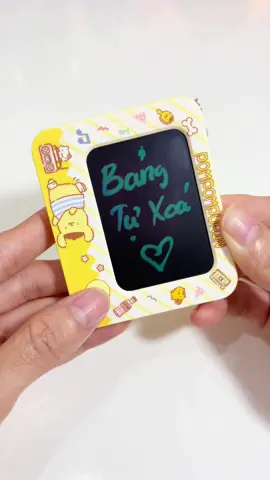 Móc khoá bảng tự xóa nè . Xinh lắm luôn á  😍😍😍#cute #dethuong #mockhoacute #dochoitreem 