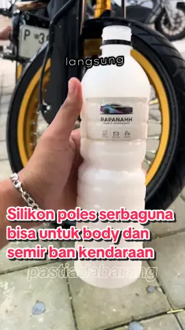 Silikon poles serbaguna bisa untuk body dan semir ban kendaraan, semir ban motor dan mobil @Rapanah  #semirban #semirbanmotor #semirbanmobil #pengkilapbodymotor #pengkilapmotor 