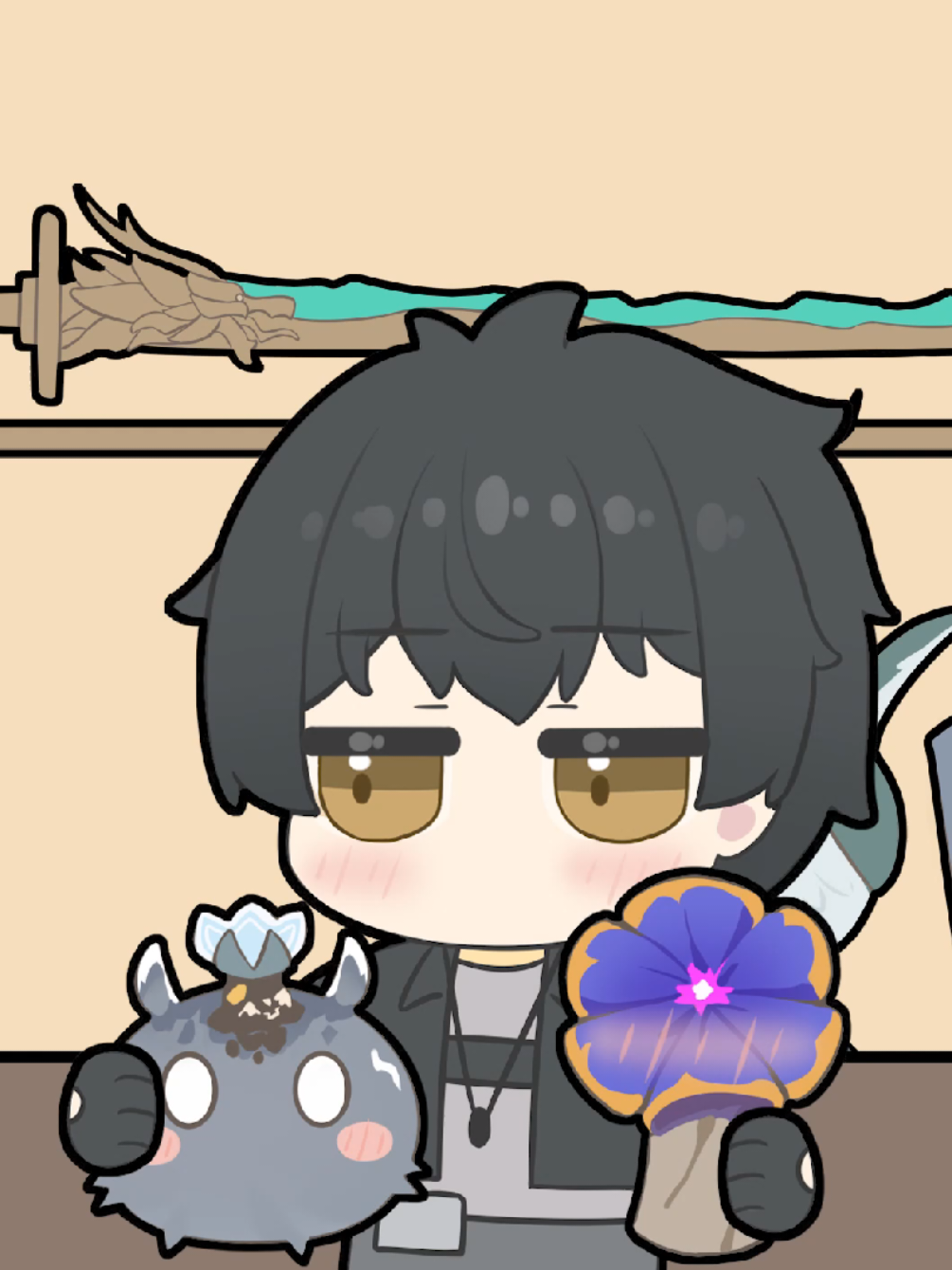 Two Kids’ New Toy~ #fyp #wutheringwaves #wuwa #iuno #augusta 