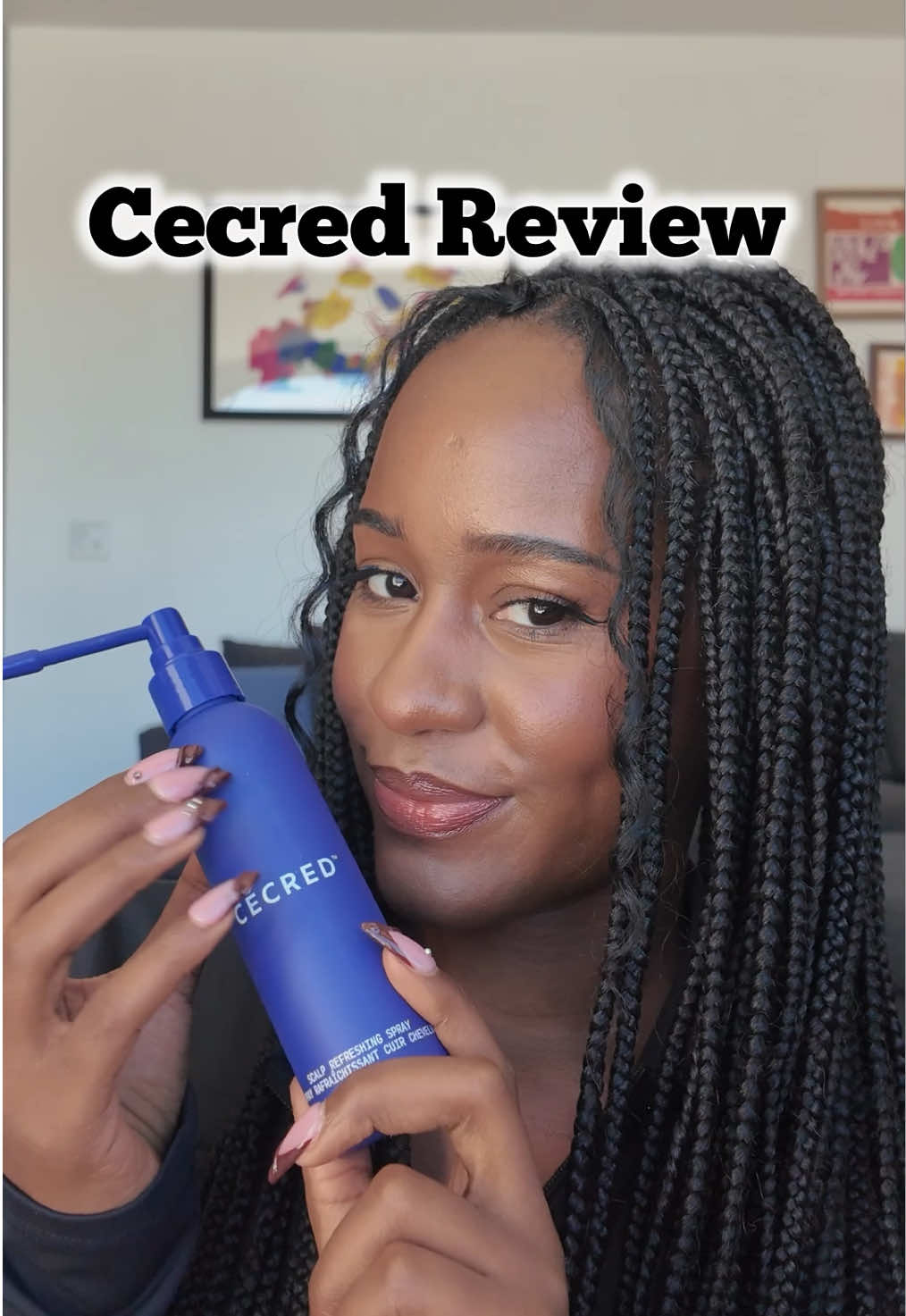 Cecred product review!!! This came at the perfect time!! I’m all refreshed for my braid longevity!! 🥰🥰 #cecred #refresh @CÉCRED pt.1 