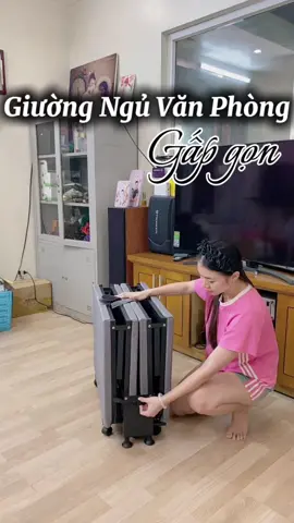 Chiếc giường nhỏ – Hiệu quả lớn cho dân văn phòng!#viral #xuhuonhtiktok #giuongnguvanphong #giuonggapthongminh #giuongxepgon 