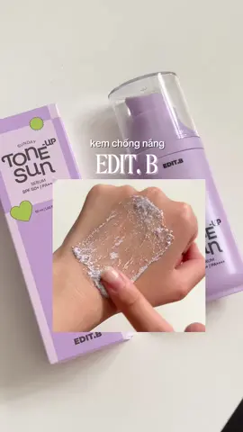 Kem chống nắng nâng tone nhà EditB  #EDITB #EDITBVN #CANGBONGKHOATONE #KEMCHONGNANG