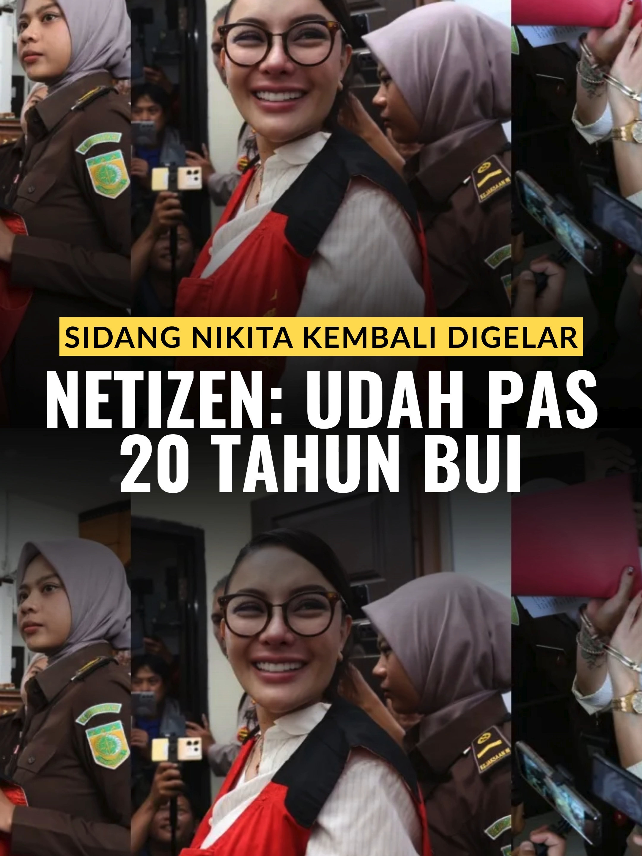 Sidang kasus dugaan pemerasan yang melibatkan Nikita Mirzani kembali digelar. Jaksa menghadirkan bukti dan saksi yang menguatkan dakwaan, di mana Nikita diduga memanfaatkan media sosial untuk menyerang nama baik korban. #nm #NikitaMirzani