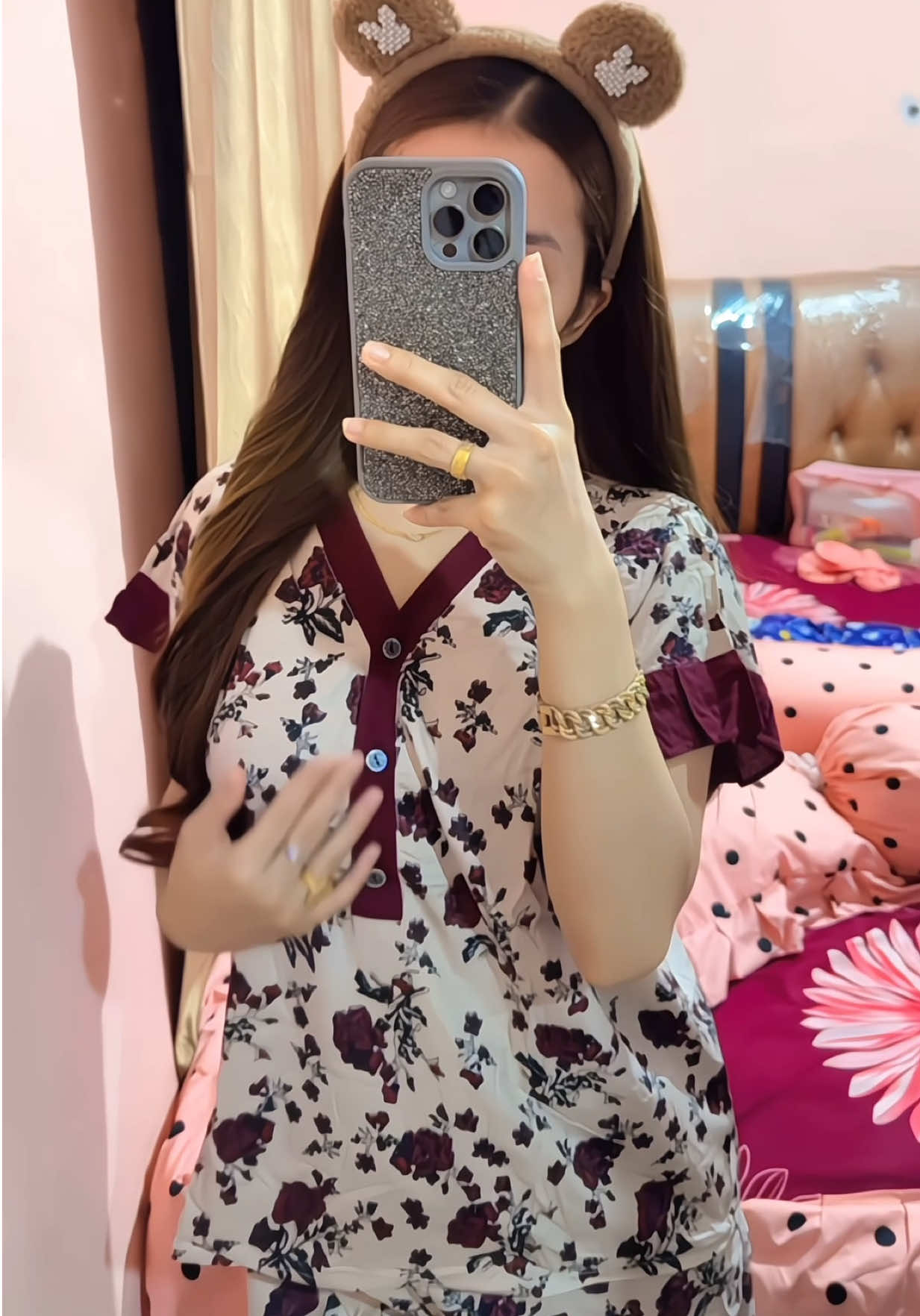 baju bobo bahan ademmm 💓✨ #bajutidurmurah #piyama 