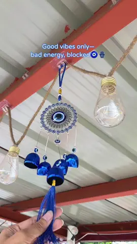 Protektado ka laban sa bad energy, evil eye wind chime ✨ #evileye #evileyewindchime #evileyeprotection #luckycharm 