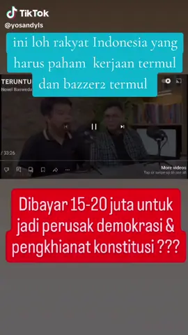 PEMIMPIN CUMA MENCIPTAKAN TERMUL DAN BAZZER2 LAKNAT 