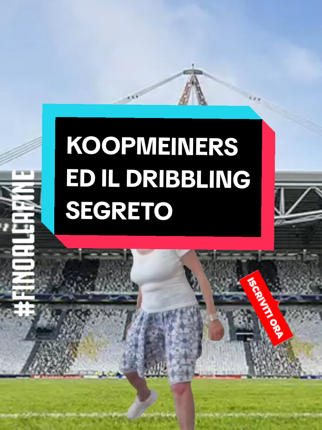 Oggi il nostro eroe Koop é alle prese con il dribbling uno dei fondamentali più complessi nel calcio. Tudor gli ha chiesto di saltare l'uomo ed il nostro eroe non lo deluderà, facendo vedere già in questo video la sua tecnica di dribbling sopraffina. VAI KOOP #TUDOR #KOOPMEINERS #SERIEA #JUVENTUS #FINOALLAFINE 