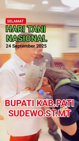 PATI, 24 September 2025 – Bupati Pati, Sudewo, menerima audiensi dari Jaringan Masyarakat Peduli Pegunungan Kendeng (JMPPK) dan Warga Pundenrejo di Kantor Bupati Pati. sumber: humaspati #wonglucunepati #wargapati #pati #info #peduligunungkendeng