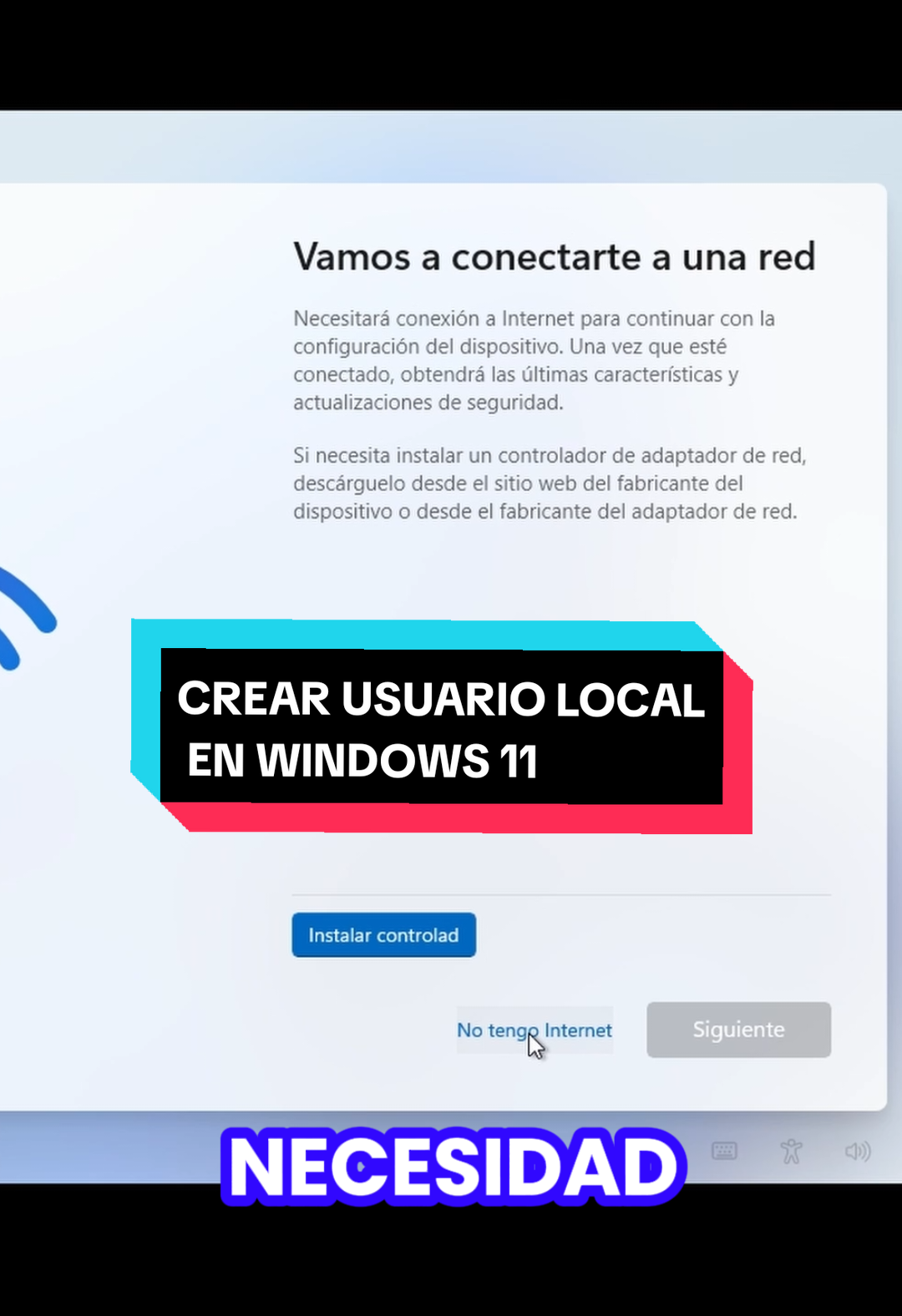 EVITAR INICIAR SESIÓN CON MICROSOFT EN WINDOWS 11 . . . #Viral #paratiiiiiiiiiiiiiiiiiiiiiiiiiiiiiii #pypシ #windows #Gamer 